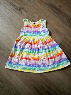 🌺10/$20 George Rainbow Tie-Dye Sleeveless Dress